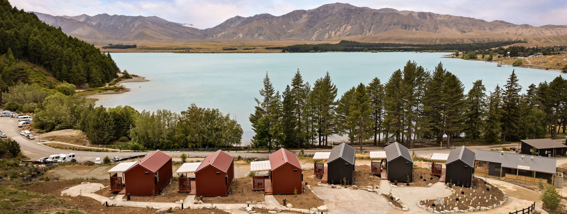 Tekapo Holiday Park Lakefront Accomodation