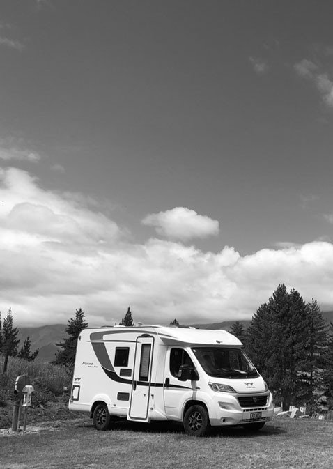 Holiday Park Campervan powered Sites
